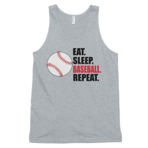 eat sleep baseball repeat Classic tank top (unisex) shirt eat sleep baseball repeat Classic tank top (unisex) shirt