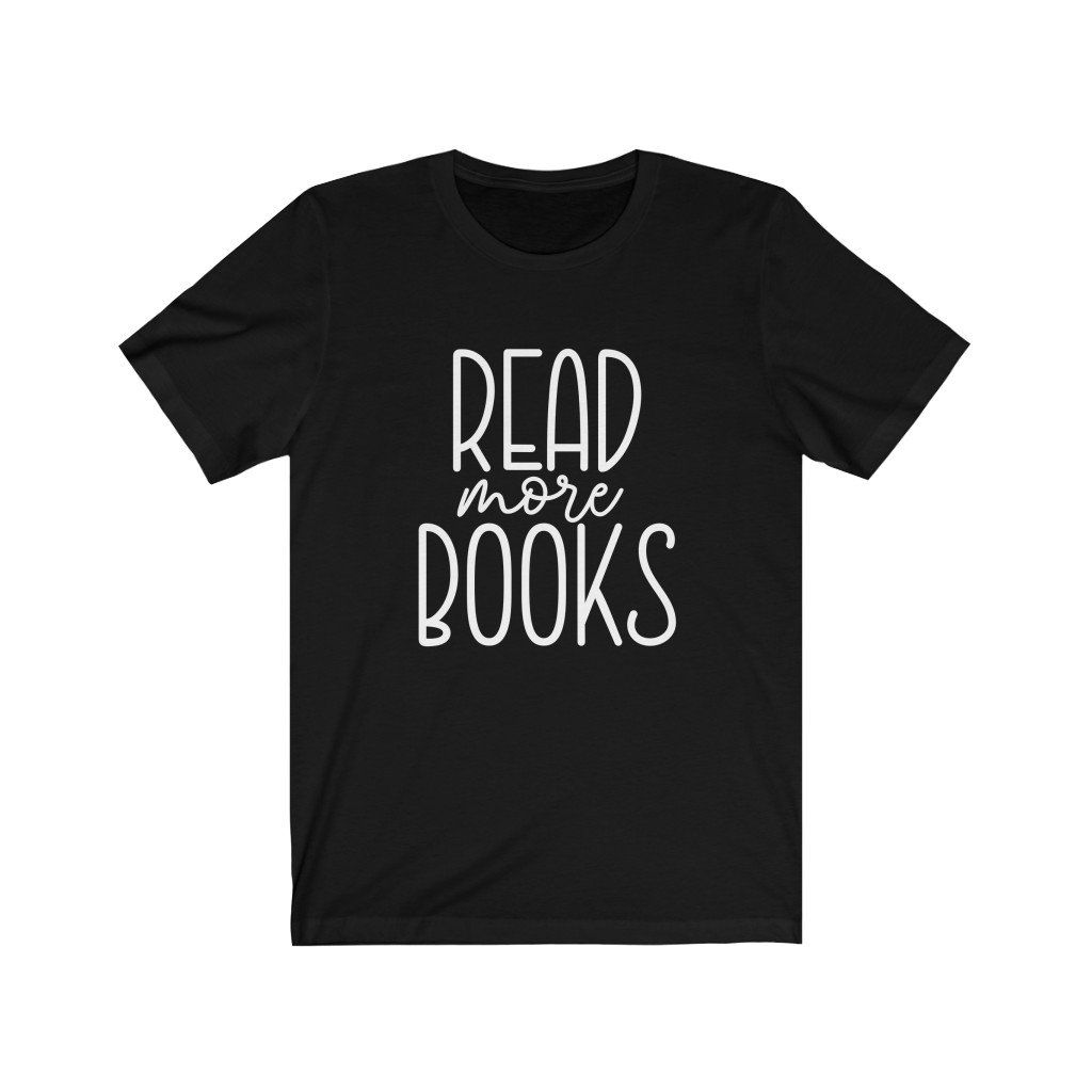 Read More Books T-shirt - Black _ 2XL