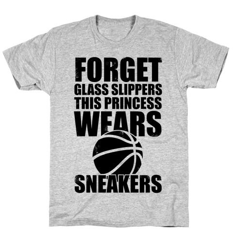 This Princess Wears Sneakers (Basketball) T-Shirts _ LookHUMAN