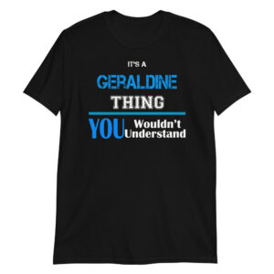 Geraldine Short-Sleeve Unisex T-Shirt