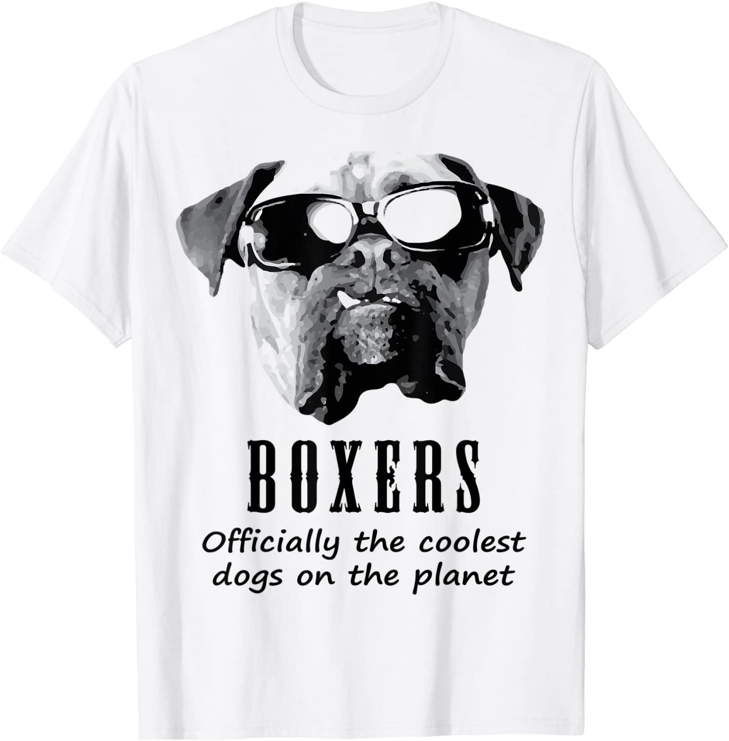 Cool Boxer Officially The Coolest Dogs On The Planet TShirt unisex Gildan Short-Sleeve T-Shirt Long Sleeve T-Shirt Heavy Blend Hoodie Crewneck Sweatshirt