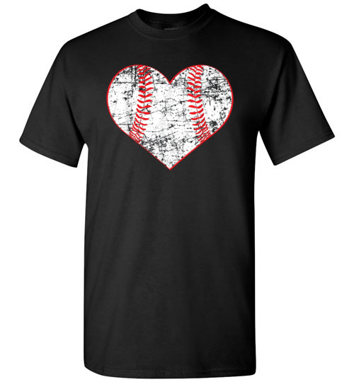 love heart baseball unisex Gildan Short-Sleeve T-Shirt love heart baseball unisex Gildan Short-Sleeve T-Shirt