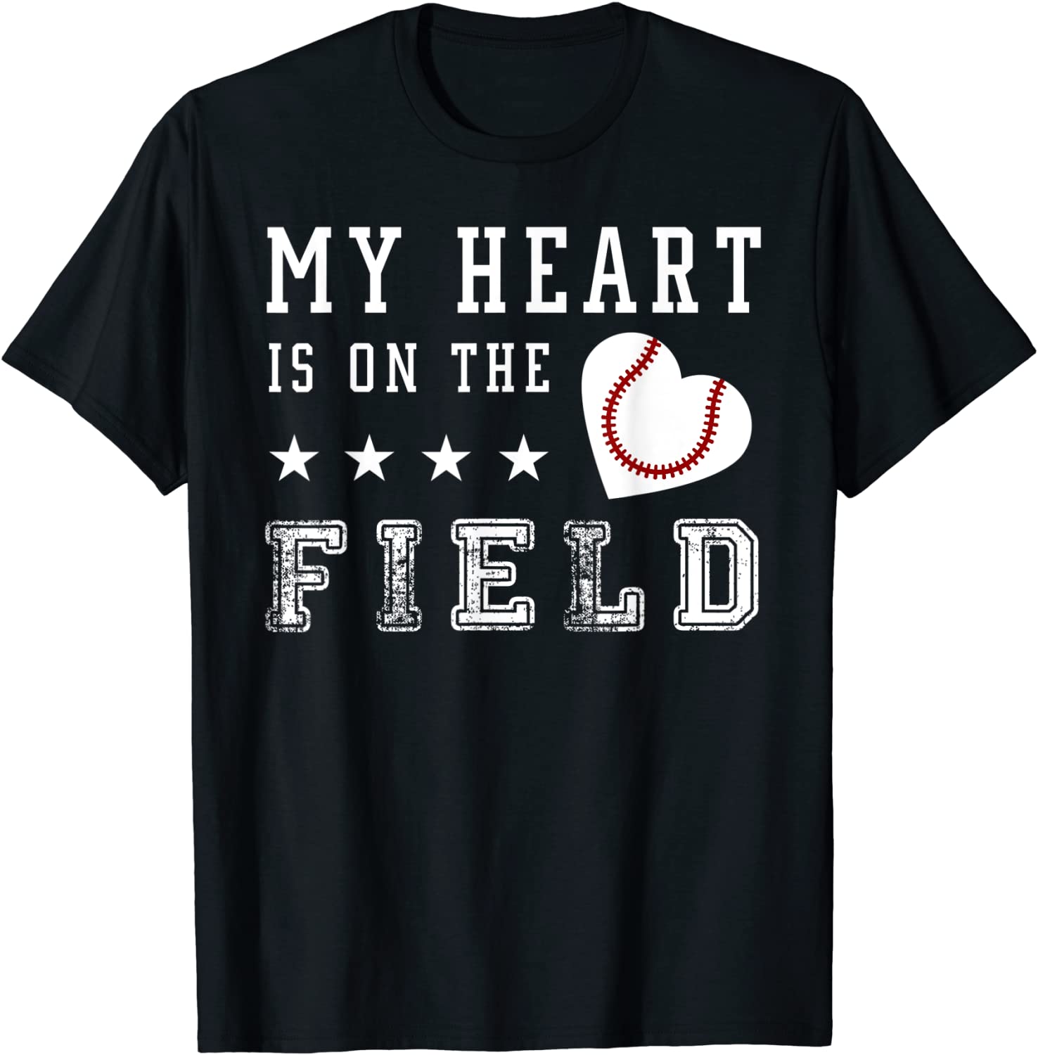 My Heart Is On The Field Baseball Shirt – Baseball Parent unisex Gildan Short-Sleeve T-Shirt Long Sleeve T-Shirt Heavy Blend Hoodie Crewneck Sweatshirt