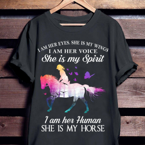 She Is My Horse Shirt – Tank Top – Hoodie – Horse T Shirt – Horse Lover – Horse Gift – Gift For Horse Lover – Equestrian – Horse Riding Tee unisex T-Shirt Long Sleeve T-Shirt Hoodie Sweatshirt She Is My Horse Shirt - Tank Top - Hoodie - Horse T Shirt - Horse Lover - Horse Gift - Gift For Horse Lover - Equestrian - Horse Riding Tee unisex T-Shirt Long Sleeve T-Shirt Hoodie Sweatshirt