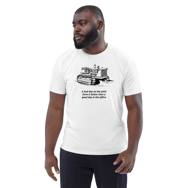 Yield Farming – Cryptocurrency themed T-shirt unisex T-Shirt Long Sleeve T-Shirt  Hoodie Sweatshirt