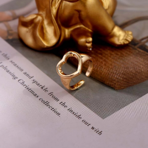 New Irregular Croissants Rings Chunky Circle Heart Geometric Rings for Women Gold Color Crystal Butterfly Rings Fashion Jewelry New Irregular Croissants Rings Chunky Circle Heart Geometric Rings for Women Gold Color Crystal Butterfly Rings Fashion Jewelry