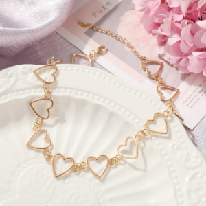 Kpop Heart Chain Choker Necklace For Women collar Goth Necklaces Aesthetic Jewellery Christmas Party Girl halloween New Chocker Kpop Heart Chain Choker Necklace For Women collar Goth Necklaces Aesthetic Jewellery Christmas Party Girl halloween New Chocker