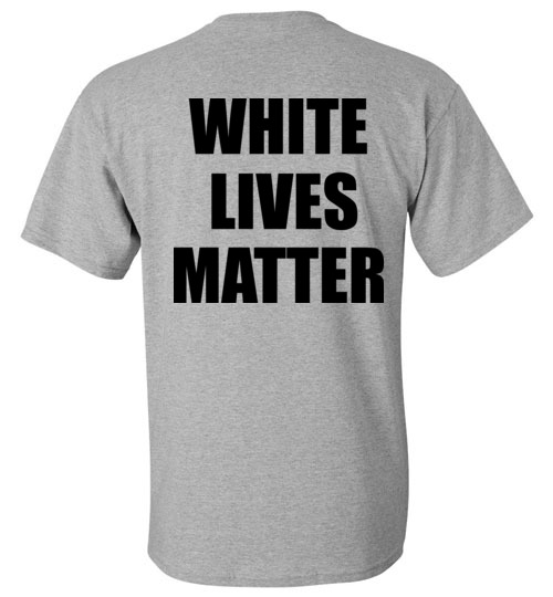kanye west white lives matter t shirt