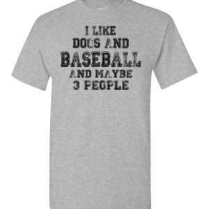 I LIKE dogs AND baseball AND MAYBE 3 PEOPLE
