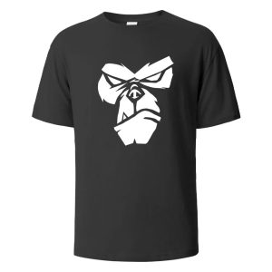 Gorilla Face Funny Print T-Shirt Summer Tees For Men Women 100% Cotton O-neck Oversize Casual Short sleeved Streetwear Basic Top Gorilla Face Funny Print T-Shirt Summer Tees For Men Women 100% Cotton O-neck Oversize Casual Short sleeved Streetwear Basic Top