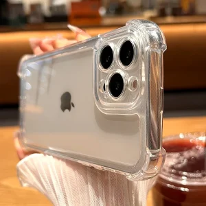 Luxury Shockproof Transparent Case For iPhone 15 14 13 12 11 Pro Max X Xs XR Max 7 8 Plus Bumper Cases Cover Luxury Shockproof Transparent Case For iPhone 15 14 13 12 11 Pro Max X Xs XR Max 7 8 Plus Bumper Cases Cover