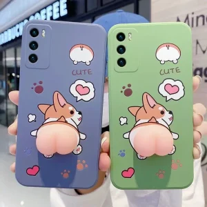 Cartoon Peach Corgi Dog Buttocks Case For Samsung Galaxy A10S A11 A12 M12 A13 A15 A04S A14 A20S A21S A22 A23 A24 A30 A20 A31 A32 Cartoon Peach Corgi Dog Buttocks Case For Samsung Galaxy A10S A11 A12 M12 A13 A15 A04S A14 A20S A21S A22 A23 A24 A30 A20 A31 A32