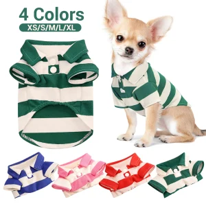 Pet Dog Shirt Summer Dog Clothes Casual Clothing for Small Large Dogs Cats T-shirt Chihuahua Pug Costumes Yorkshire Shirts