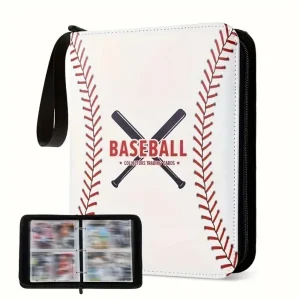 Baseball Card Binder with Sleeves 400 Pockets, Gifts for Baseball Card Collector, Trading Card Holder Compatible with Topps Card Baseball Card Binder with Sleeves 400 Pockets, Gifts for Baseball Card Collector, Trading Card Holder Compatible with Topps Card