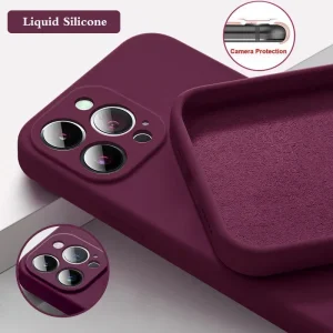 New Phone Case For IPhone 15 14 13 11 12 Pro Max Mini X XS Max 15 Plus Silicone Solid Color Fall and Collision Protection Cover New Phone Case For IPhone 15 14 13 11 12 Pro Max Mini X XS Max 15 Plus Silicone Solid Color Fall and Collision Protection Cover