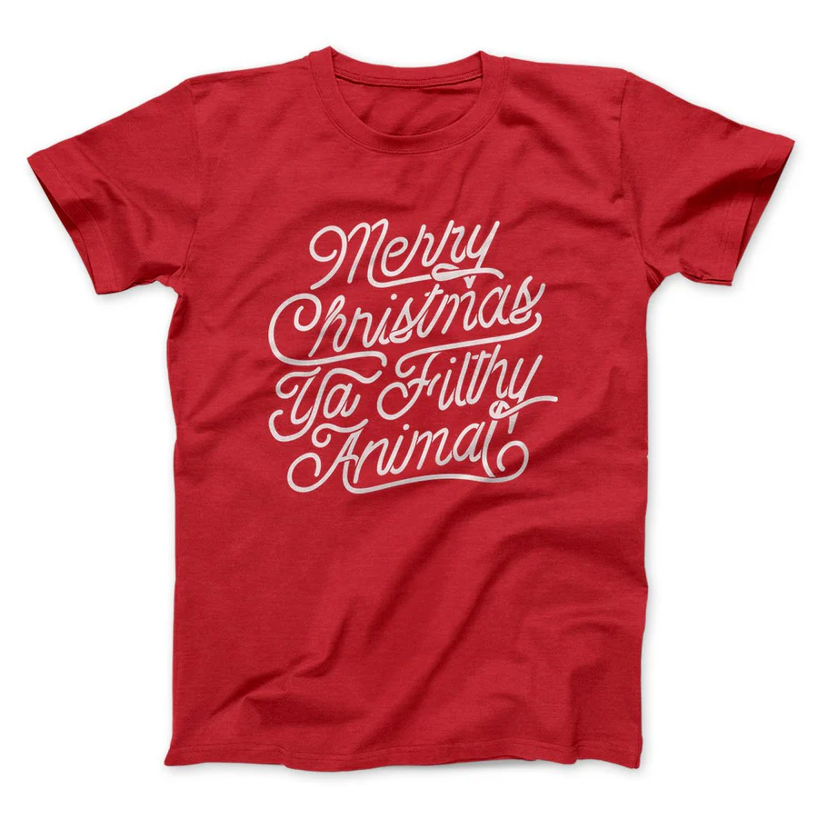 merry christmas ya filthy animal shirt merry christmas ya filthy animal shirt