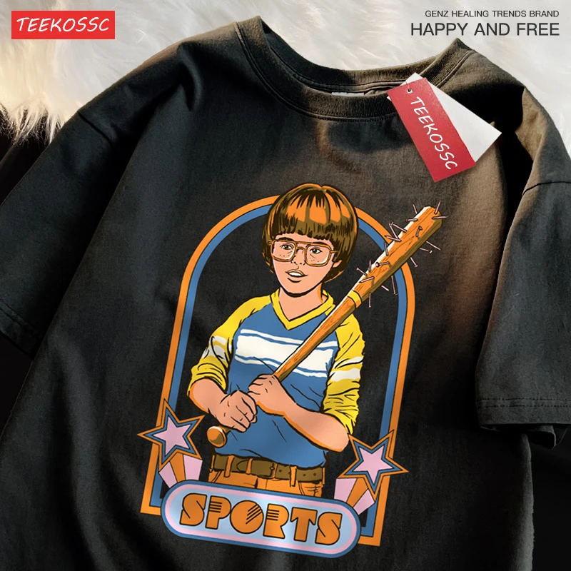 Let’S Play Baseball Together Funny Comics Clothes Men Cotton Oversize Tops Breathable Tee Casual Loose Street Loose Shirts Let'S Play Baseball Together Funny Comics Clothes Men Cotton Oversize Tops Breathable Tee Casual Loose Street Loose Shirts