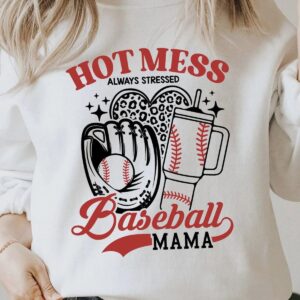 Unisex Basic Softstyle T-Shirt Gildan 64000 HOT MESS ALWAYS STRESSED Baseball MAMA shirt Unisex Basic Softstyle T-Shirt Gildan 64000 HOT MESS ALWAYS STRESSED Baseball MAMA shirt