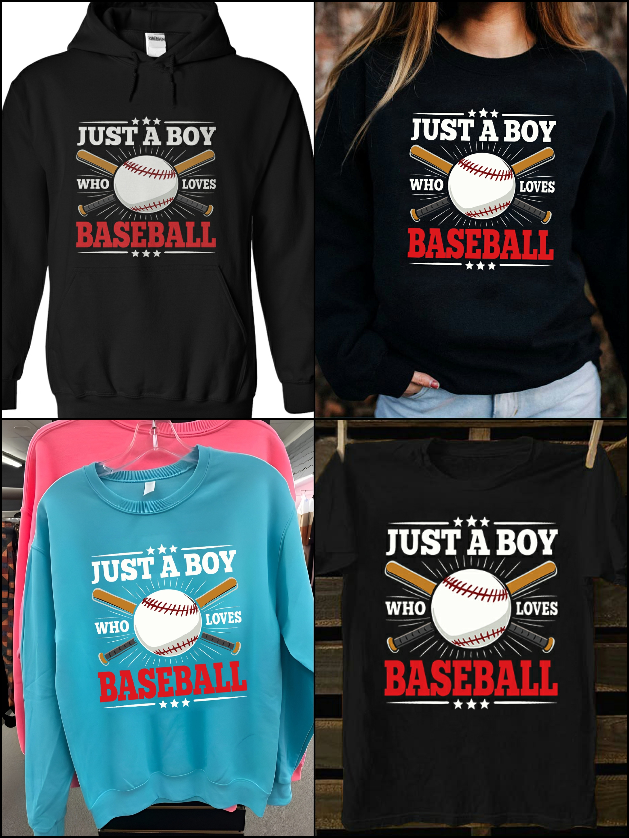 just a boy who loves baseball shirt