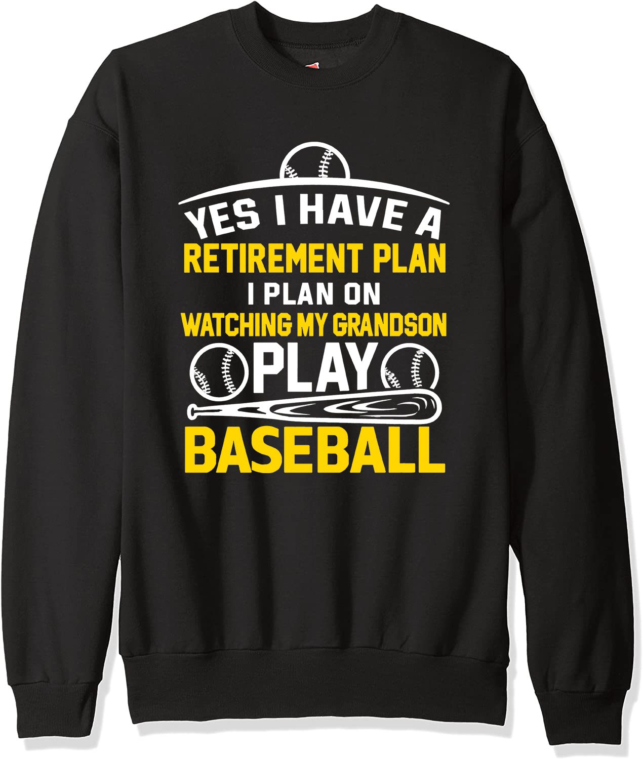 Yes I Have A Retirement Plan I Plan On Watching My Grandson Play Baseball shirt