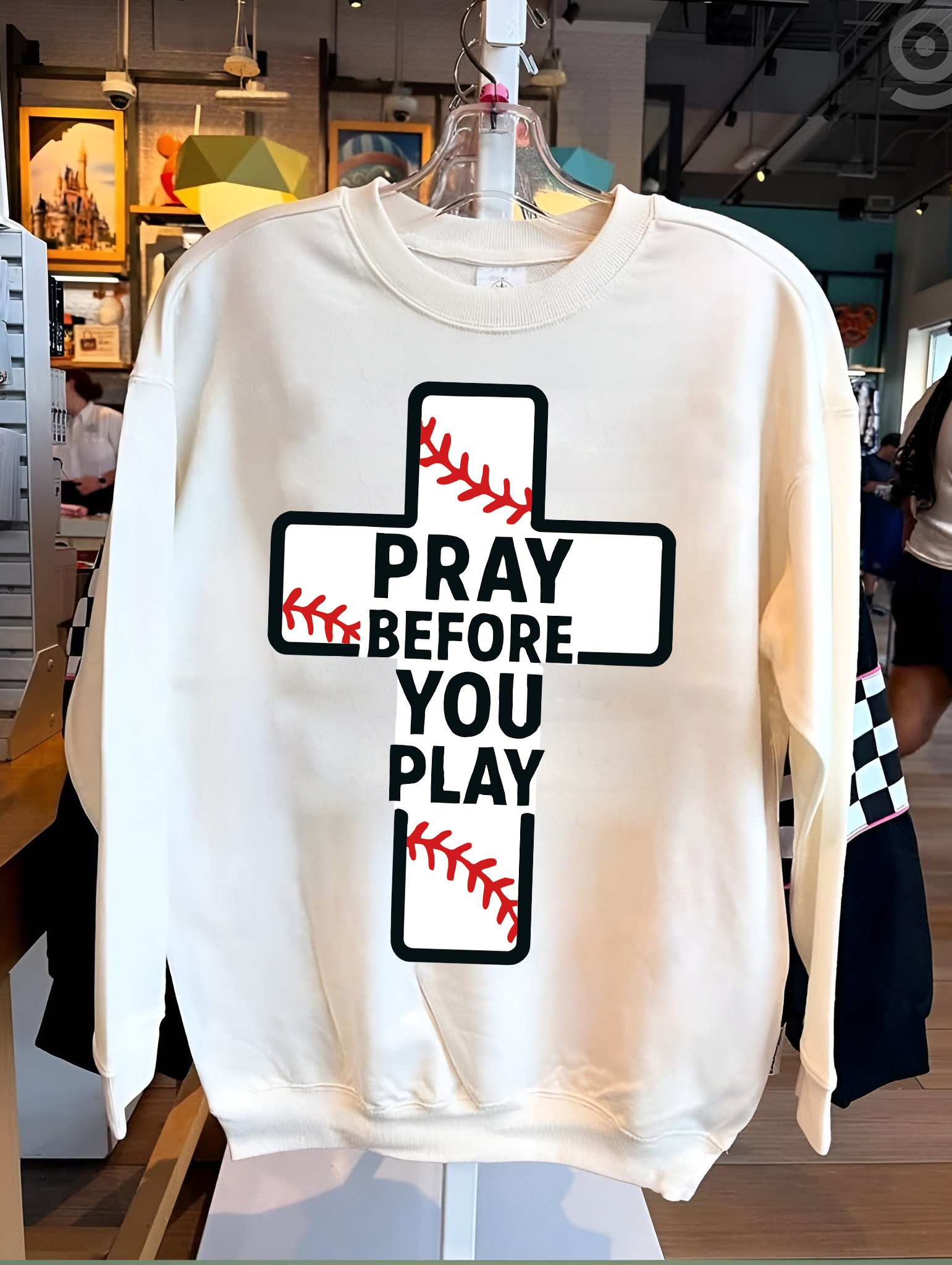 baseball shirt pray before you play