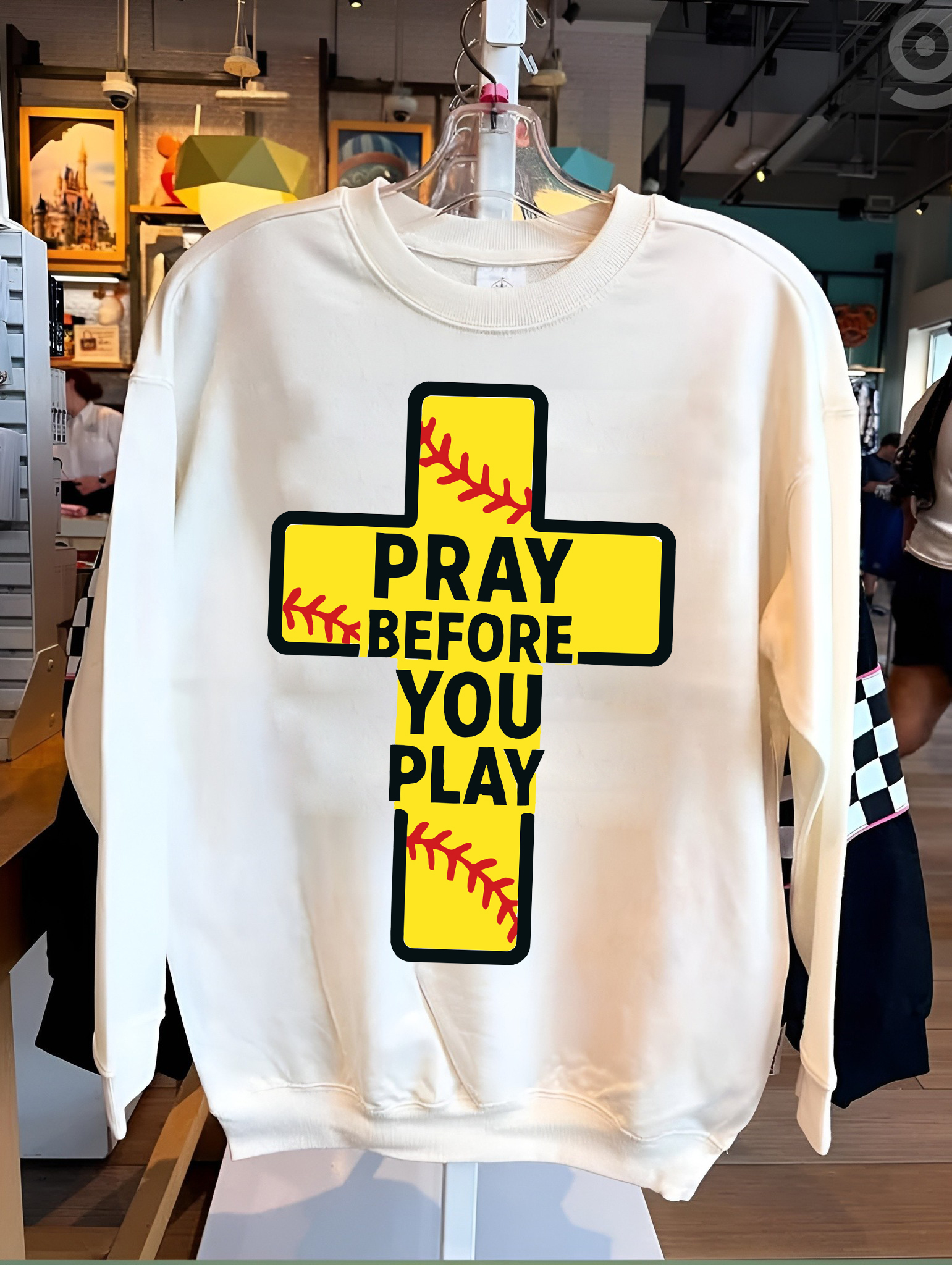 softball shirt pray before you play