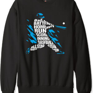 Boys’ – Instant Message – Baseball Batter Words Short Sleeve Graphic T-Shirt sweater Boys' - Instant Message - Baseball Batter Words Short Sleeve Graphic T-Shirt sweater