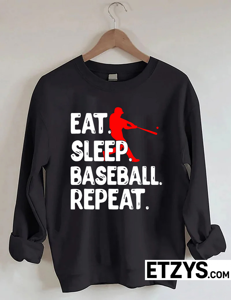 eat sleep baseball repeat