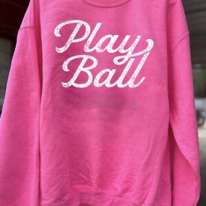 Play Ball Baseball Sweatshirt / T‑Shirt – Soft & Comfortable Fan Apparel