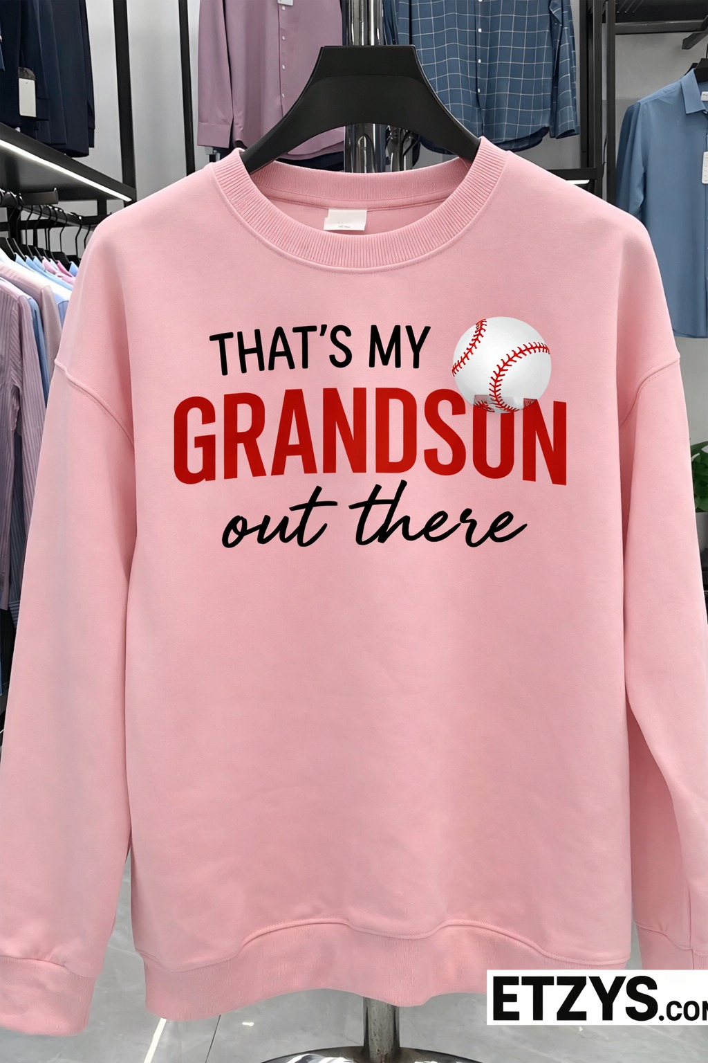 thats my grandson out there baseball shirt 2026